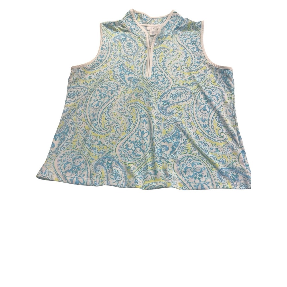 Sigrid Olson Women's Golf Top Size Large Multicolor